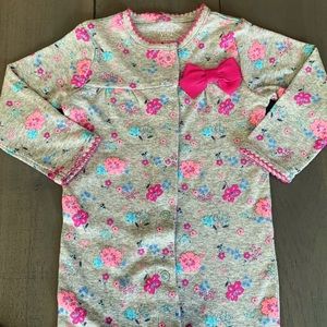 6M Purple Baby Girl Sleeper Pajamas